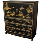 Chinese Tallboy Dresser