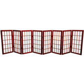 Tall Desktop Window Pane Shoji Screen