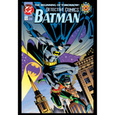 Batman and Robin Comic Book Wall Art