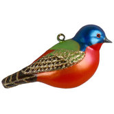 Painted Bunting Ornament
