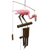 Pink Flamingo Wind Chime