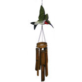 Flat Hummingbird Wind Chime
