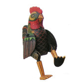 Lucky Smooth Rooster Ornament