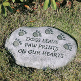 Dogs Leave Paw Prints on Our Hearts Tiding Stepping Stone