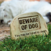 Beware of Dog Tiding Stepping Stone