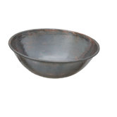 Black Nickel Beech Hand Hammered Copper Vessel Sink