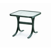 22" Square Glass Table