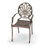 Alfresco Stacking Dining Arm Chair