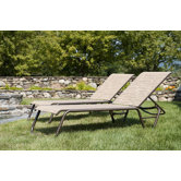 Quick Ship Gardenella Chaise Lounge (Set of 2)