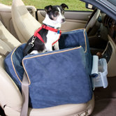 Luxury Lookout II Pet Car Seat in Microsuede