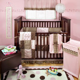 Mad About Plaid In Pink Crib Bedding Collection