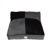 Squares Have It Hampton Twill Dog Bed