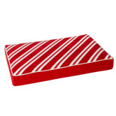 Diam Microvelvet Holiday Rectangle Dog Mattress
