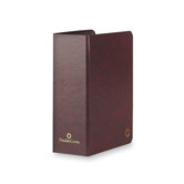 Storage Binder, Classic, 3" Thick, 5-1/2"x8-1/2", Burgundy, 2013