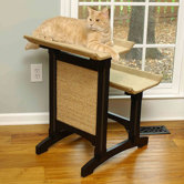 Craftsman Series Deluxe Double Seat Wooden Cat Perch