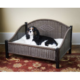 Decorative Pet Bed in Dark Brown
