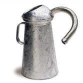 1 Quart Flexible Spout, Galvanized Measure