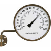 Brass Thermometer with Swing Arm