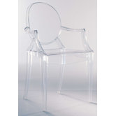 Louis Ghost Armchair - Quick Ship!
