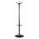 Segmenti Coat Hanger in Black