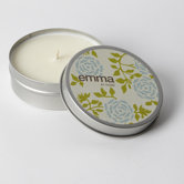 Bergamot Wallflower Travel Jar Candle