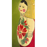 Matryoshka Three-Quarter Face Giclee Print Art