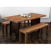Reclaimed 3 Piece Dining Set