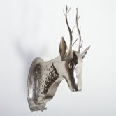 Iron Deer Wall Face