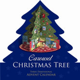 Carousel Christmas Tree Advent Calendar