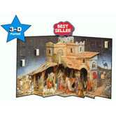 3-D Pop-up Nativity Advent Calendar