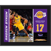 Andrew Bynum Los Angeles Lakers Sublimated Player Photo Plaque