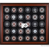 30 Hockey Puck Logo Display Case