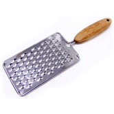 Stainless Steel and Bamboo Hand Grater