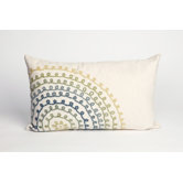 Ombre Threads Rectangle Indoor/Outdoor Pillow in Cool