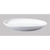 Five Senses White 8.66" Breakfast Plate