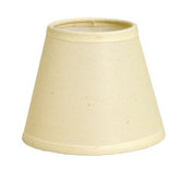 Flair Candle Clip Hard Back Linen Shade