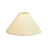Coolie Hard Back Linen Shade