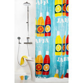 Jaffa Shower Curtain in Green