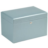 London Medium Jewelry Case in Ice