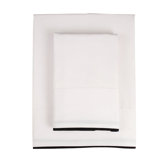 Slim Edge 300 Thread Count Bamboo Sheet Set in Black