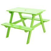 Picnic Table in Green