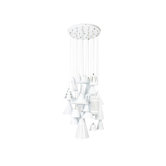Melange Pendant in White