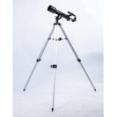 683x Refractor Telescope in Black