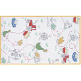 Old Mcdonald White Kids Rug