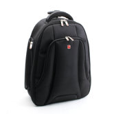 Fly Over Rolling 15.4" Laptop Backpack in Black