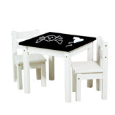 Kinderset in Wei&szlig; / Schwarz