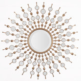 Contemporary Sunburst Mirror