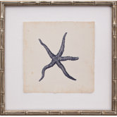 Mini IndigoStarfish I Art