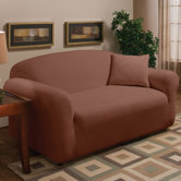 Stretch Microfleece Loveseat Slipcover