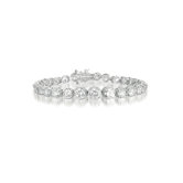 Graduated Cubic Zirconia Bracelet